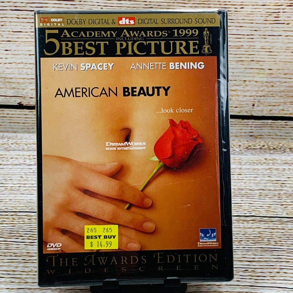 American Beauty [DVD 1999]‎ 🆕 NEW 5 Best Picture Academy Awards Kevin Spacey